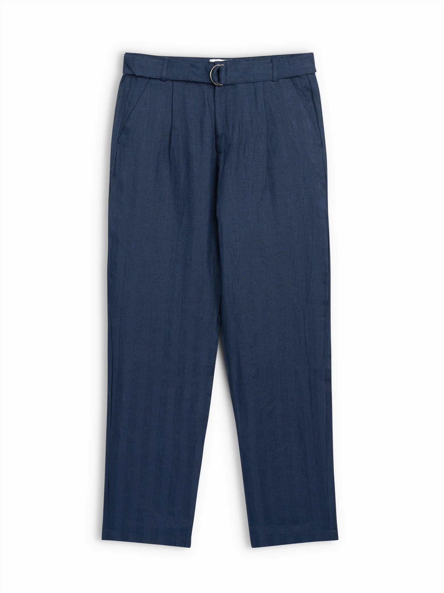 Sport Friendly Belted Trousers Arnold Navy