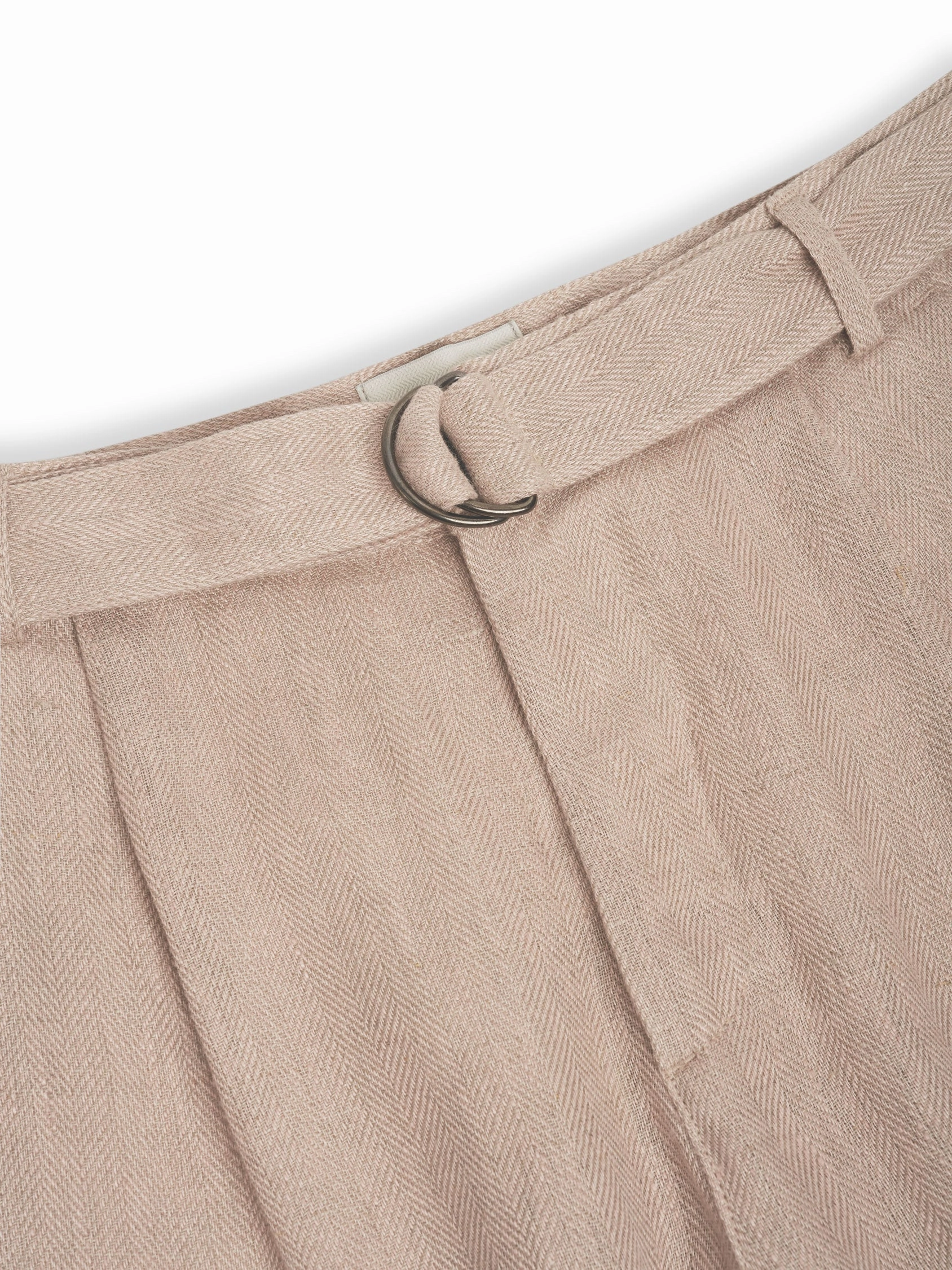 Odor Resistant Treatment Tapered leg Belted Trousers Southwell Pink