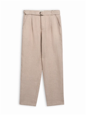 Belted Trousers Southwell Pink Soft Design Layering Comfort