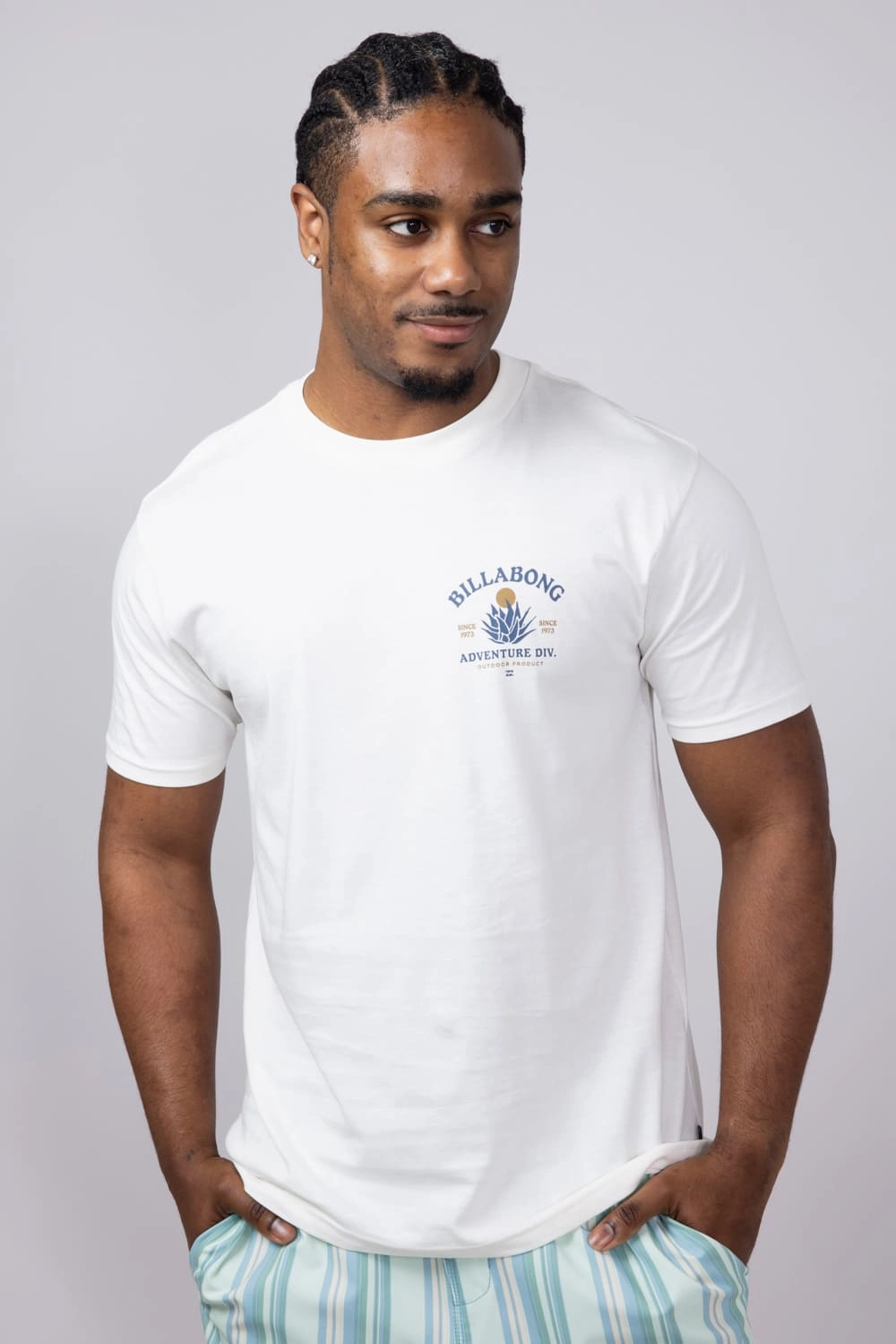 Billabong A/Div Agave Premium T-Shirt for Men in Off White | 24A502504-OFFWHITE Beachwear in demand