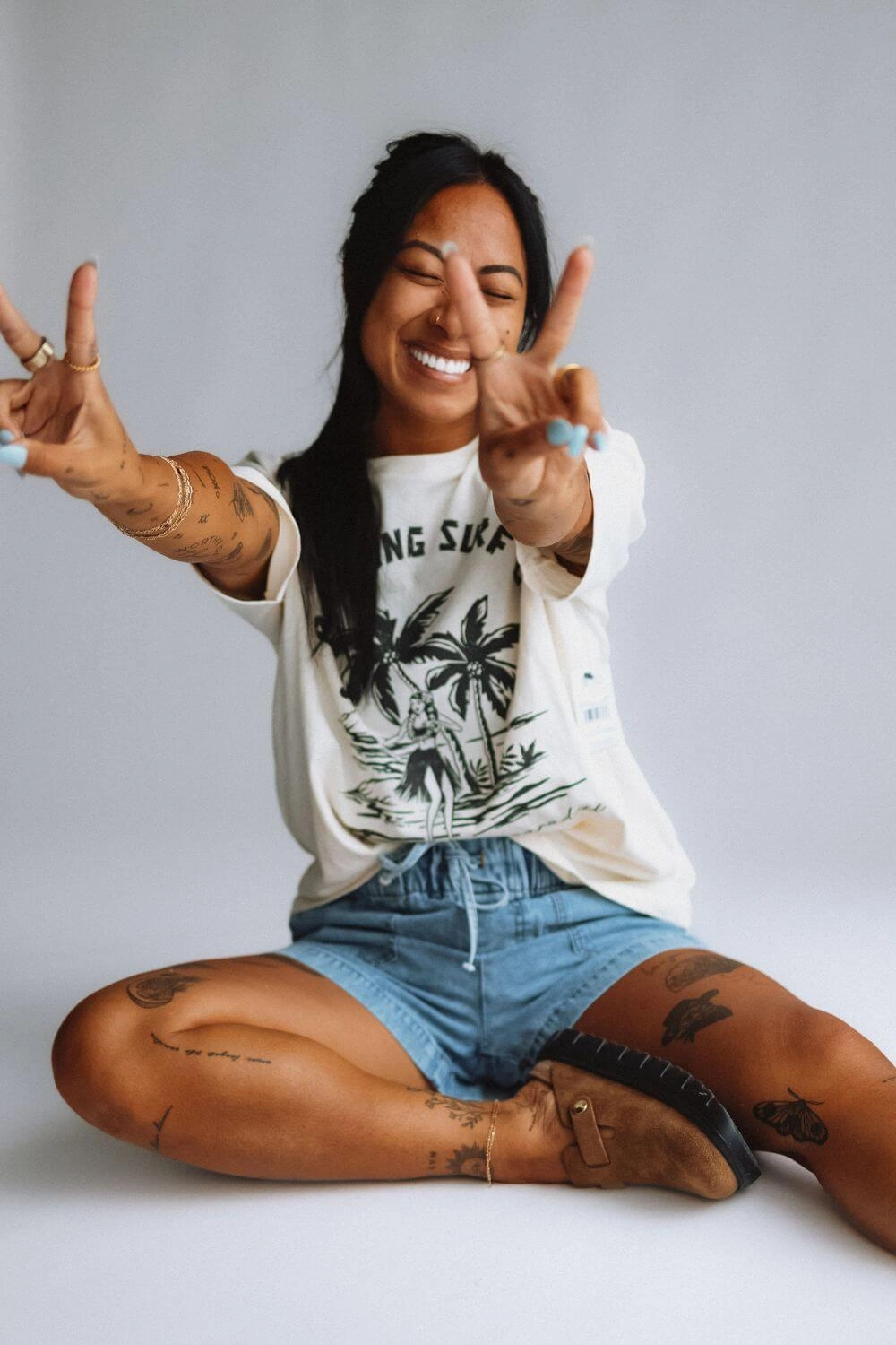 Billabong This Is Tropical Oversized Graphic T-Shirt for Women in White Cap | 24B352512-WCP Quality Comfort