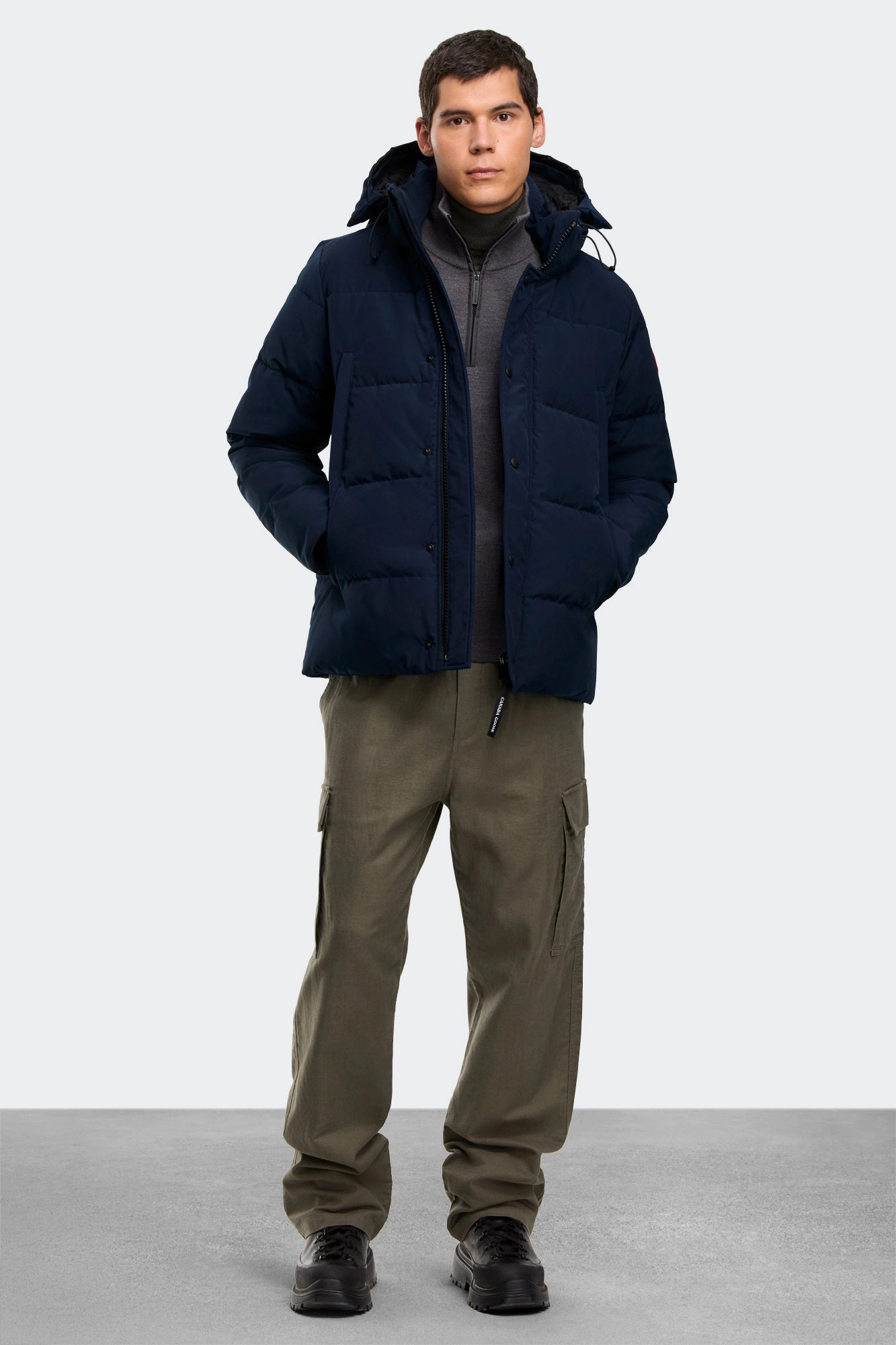 Wyndham Parka Teflon Coated Compact Fit Look