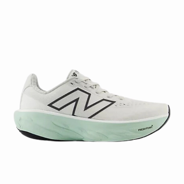 Compression Molded Sole competitive runner shoes New Balance Women's Fresh Foam X 1080v14 Wide White/Green