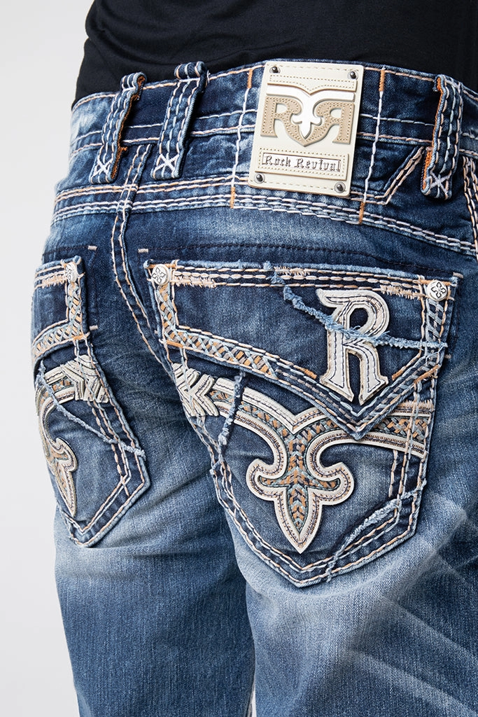 Stretch Waist Tyrone Denim Shorts