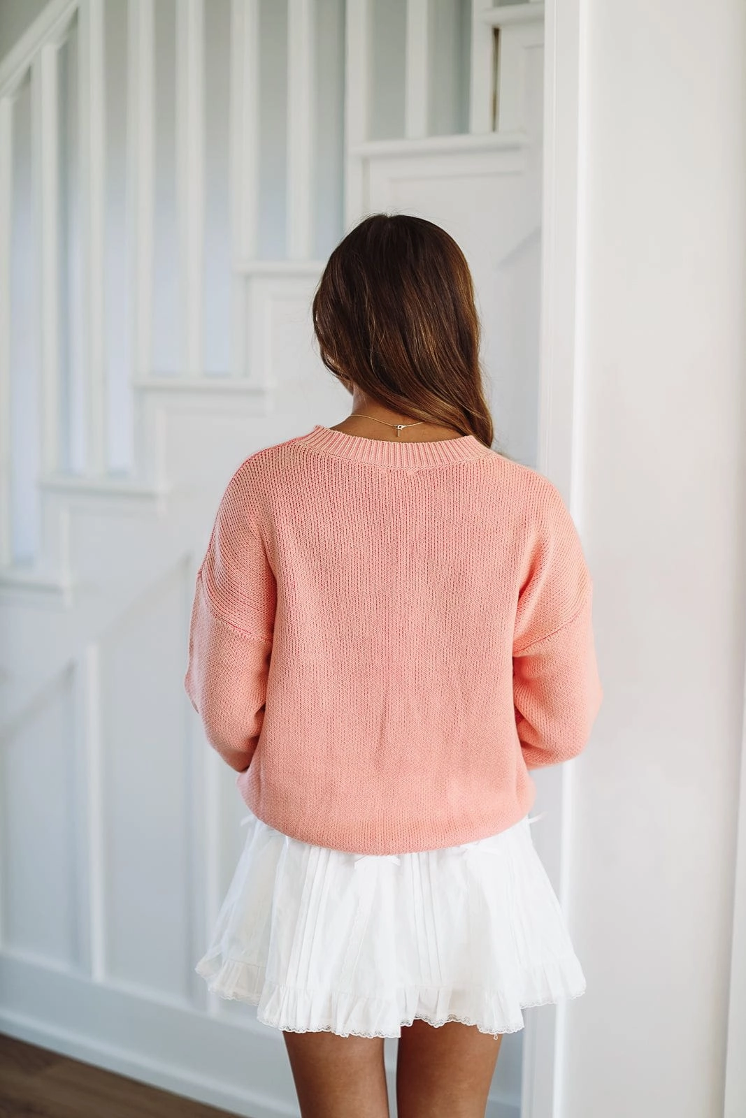 Moisture Management Fabric What's New Sweater - Pink