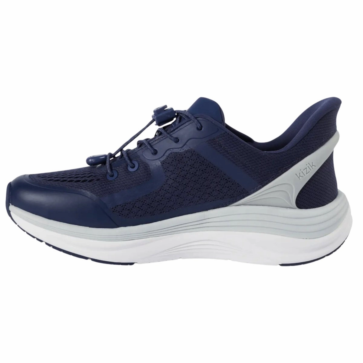 Shallow Footprint Torsional Rigidity Enhancements Kizik Men's London Naval Academy/Harbor Mist