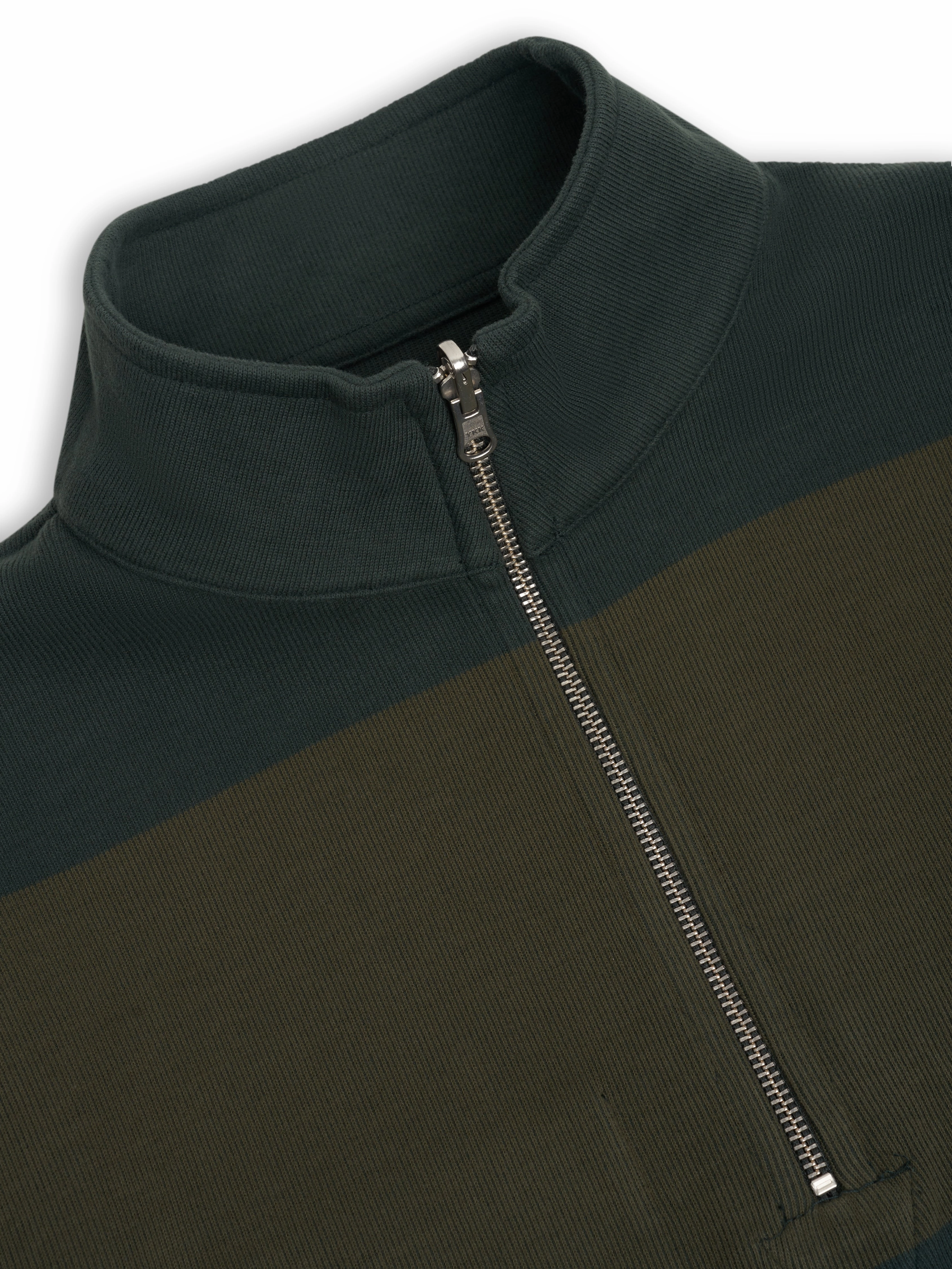 Winter Wear Reversible Half Zip Sweatshirt Latimer Green/Moss Green
