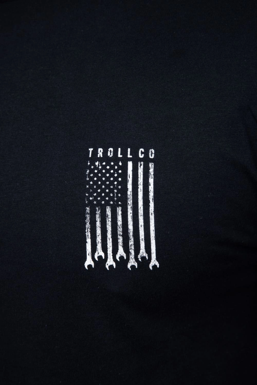 Troll Co Dirty Hands Clean Money Flagship T-Shirt for Men in Black | TC2350-BLACK EcoFriendly Dye Fade Resistant Coating