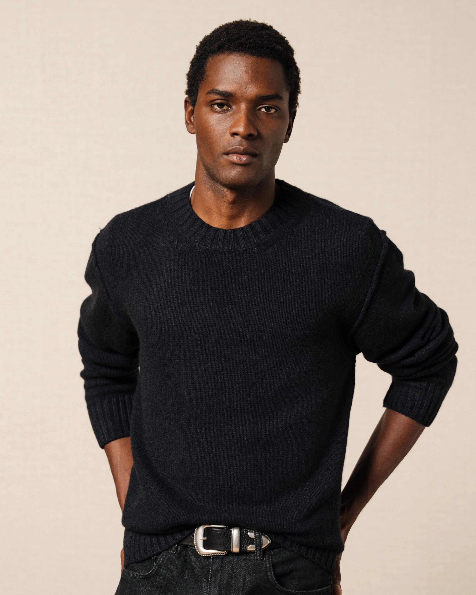 DoubleLayered Hem Drop Shoulder Cut Breno