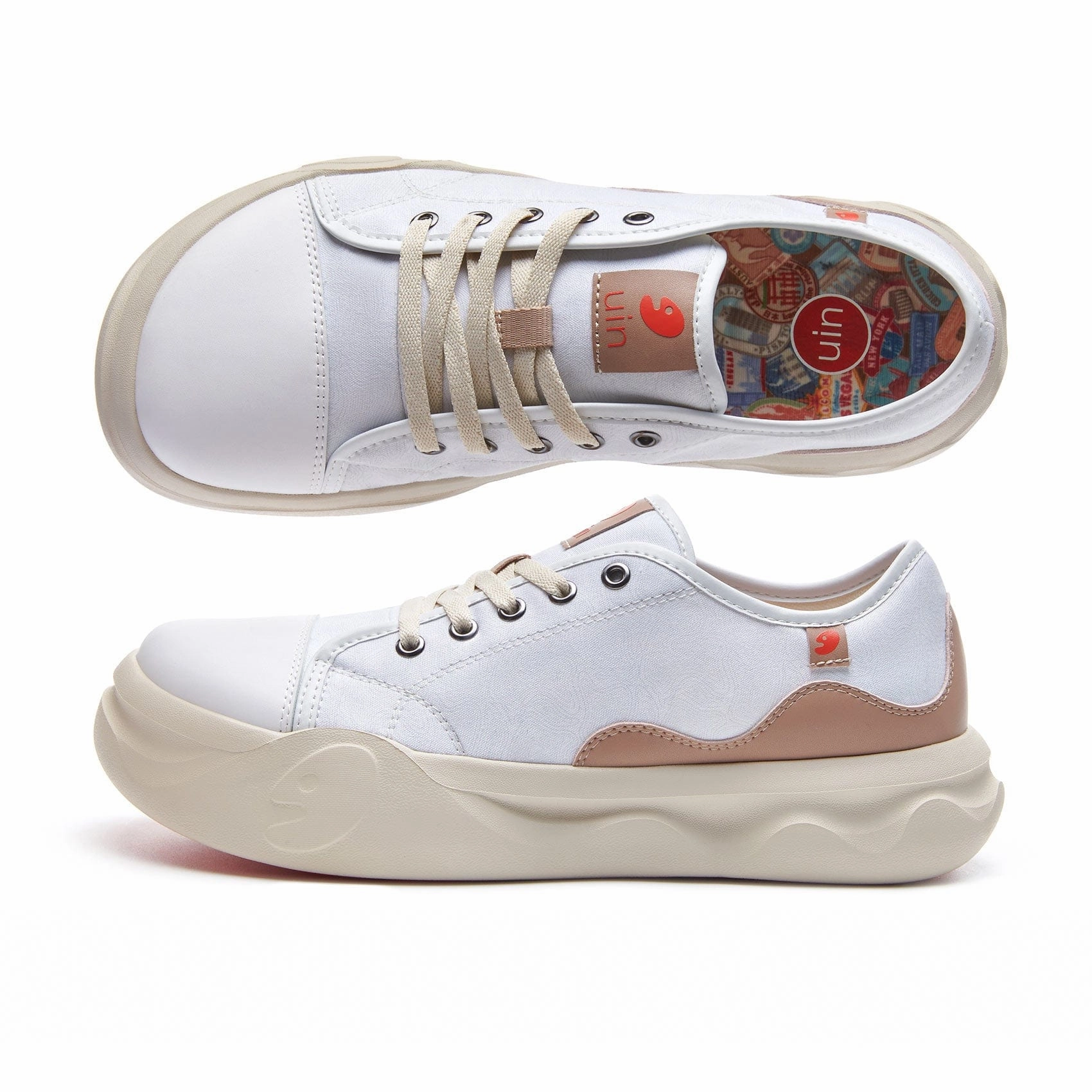 Ankle Lock Technology Abrasion Proof Stitching Bright White Segovia I Men