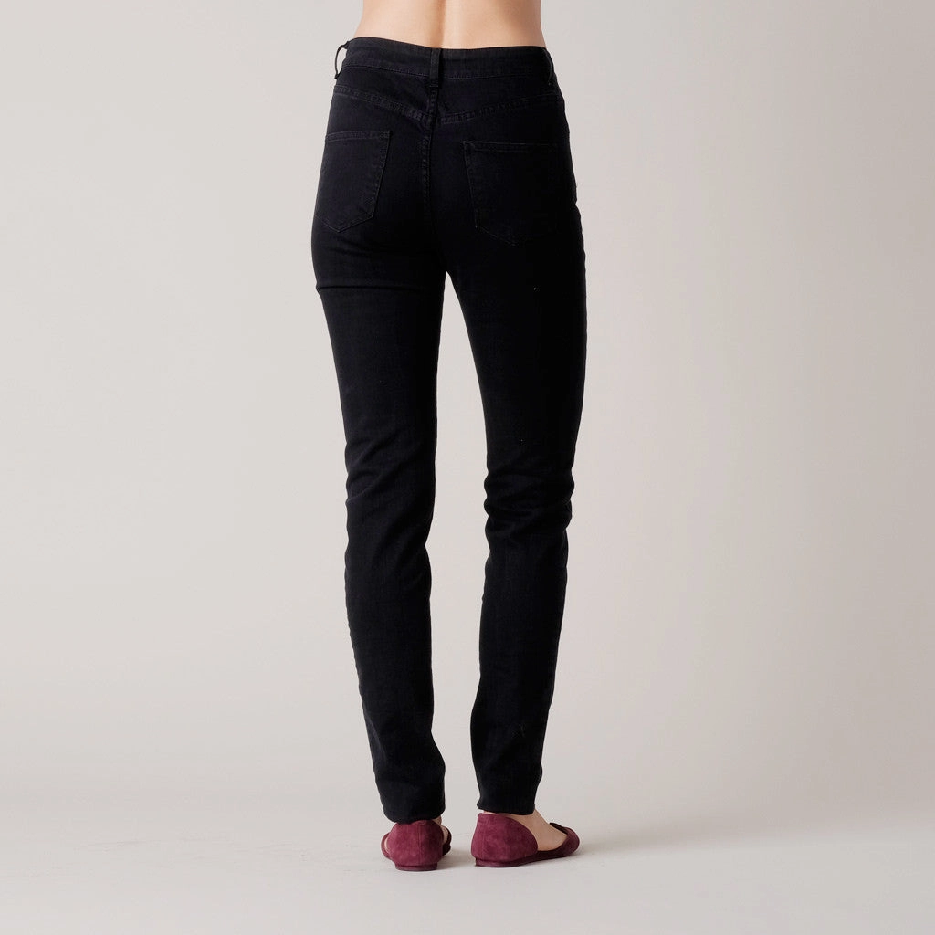 Yoga Ready Brooklyn Denim Co. High Rise Skinny Jean - Black