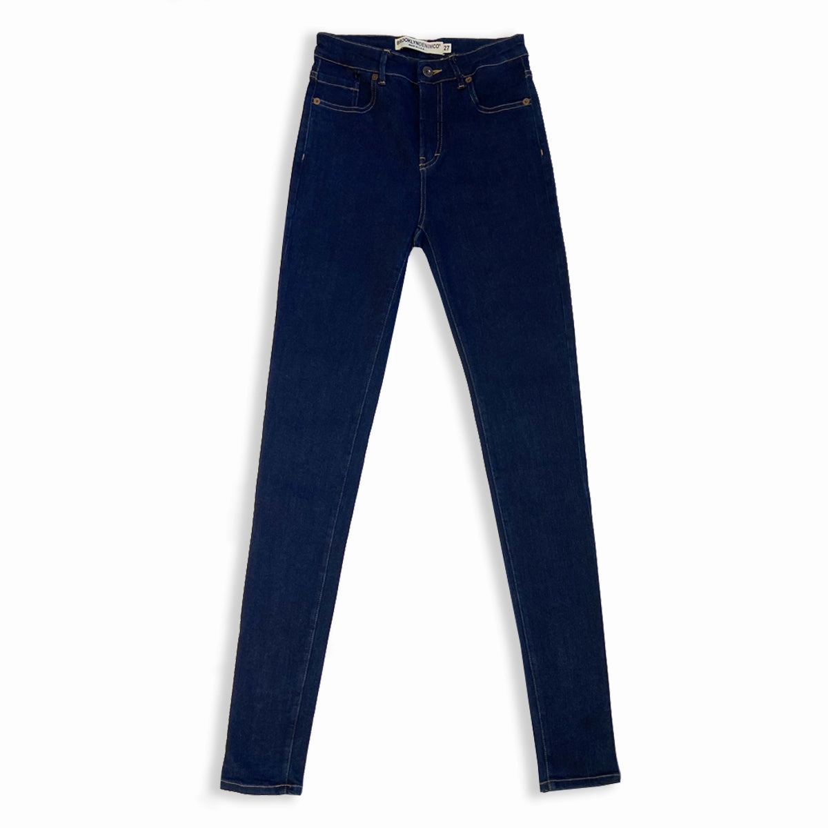 Brooklyn Denim Co. High Rise Skinny Jean - Indigo UltraSoftLining