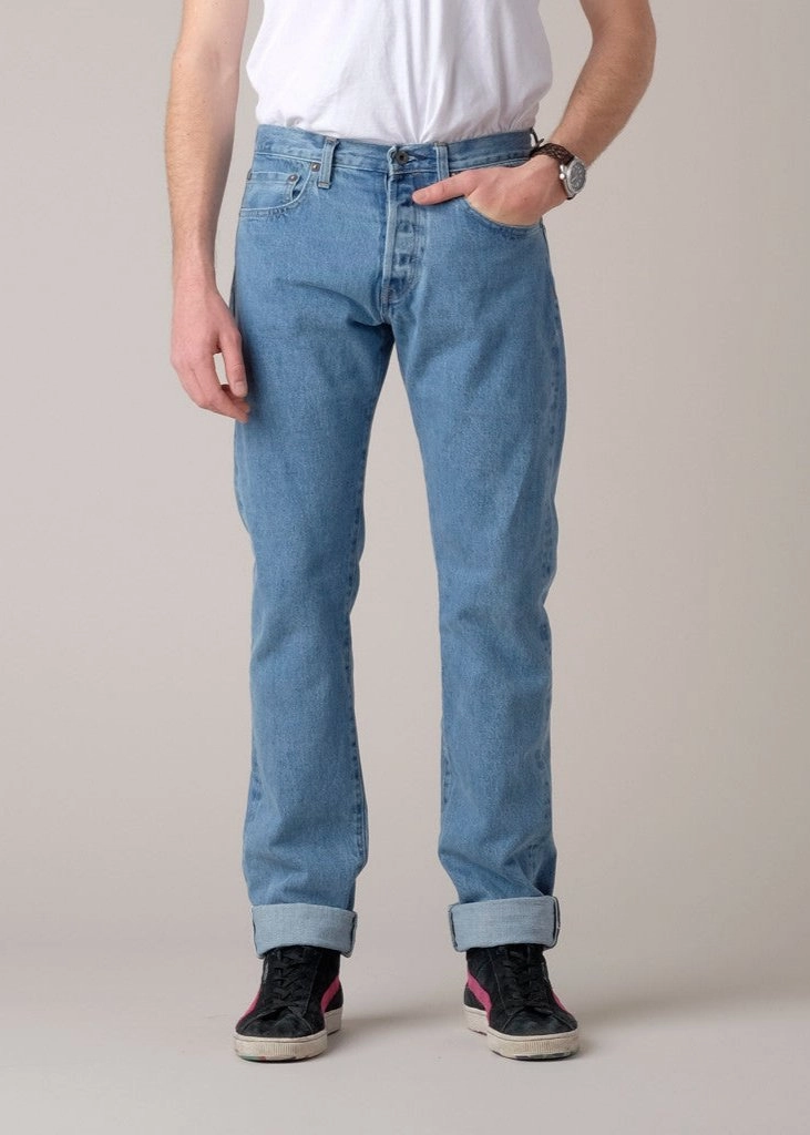 Brooklyn Denim Co. Men's Slim 14.75 oz Washed Jean Fashion Lover Versatile Vibrant Formal