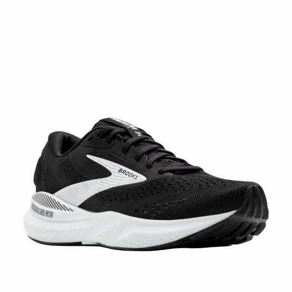wide - fit comfort stretchy upper shoes Brooks Women's Adrenaline GTS 24 Black/White
