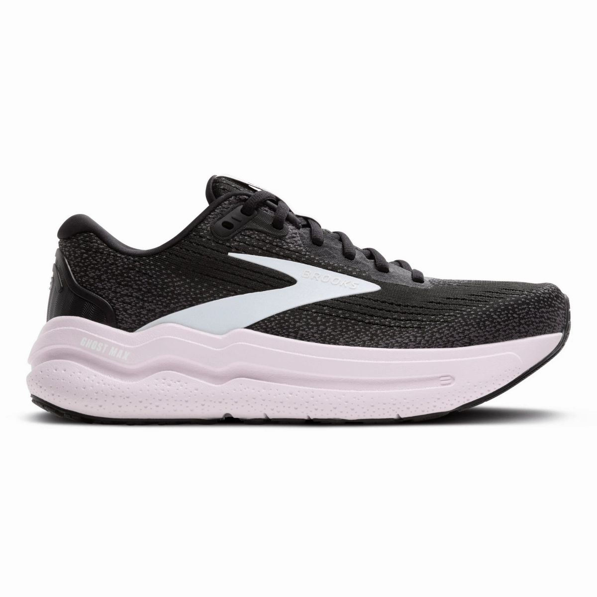 Fitted touch Comfortable Arch Brooks Women's Ghost Max 2 Black/Orchid