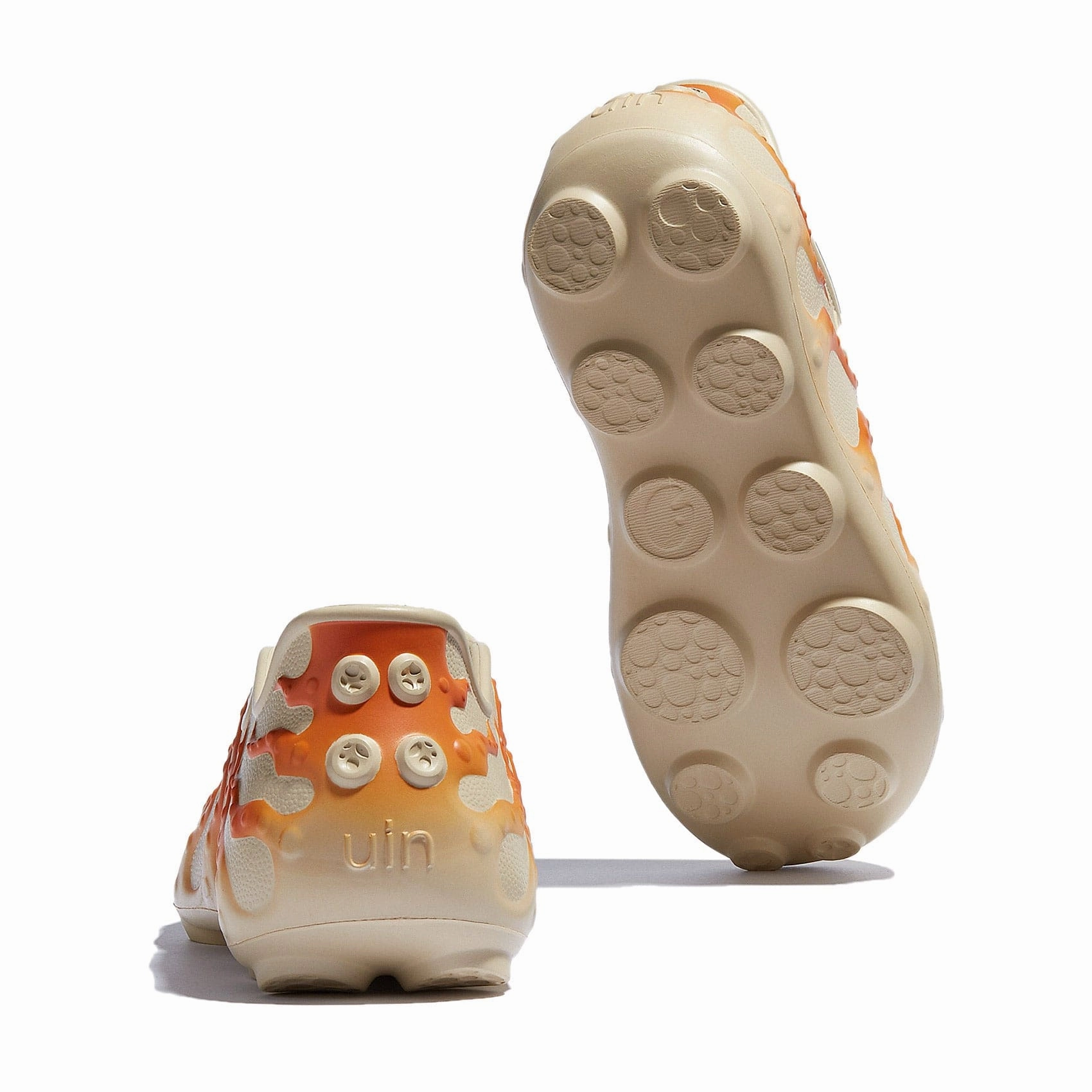 Arch Support Design Strappy Design Brown & Auburn Octopus II Women