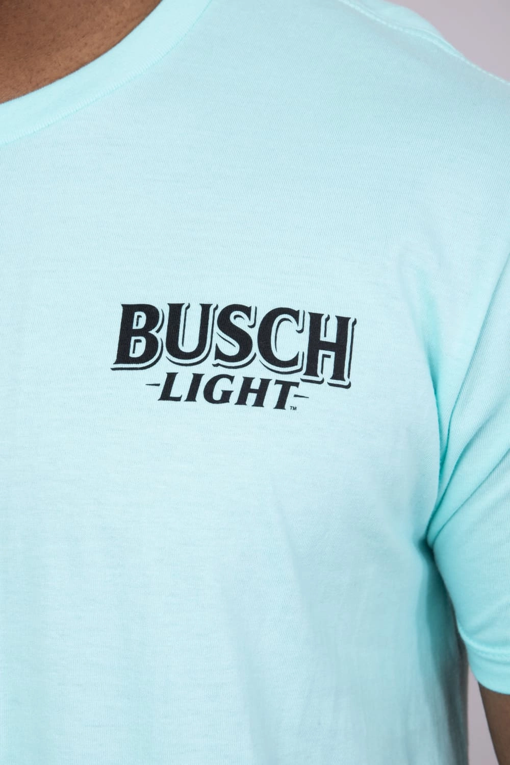 MultipurposeUse Busch Light Dog Cooler T-Shirt for Men in Teal Blue | 3349-TEALICE