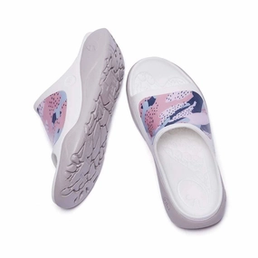 Durable Rubber Compound Odor control Pink Desert Ibiza Slides
