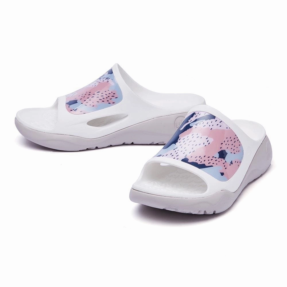 Pink Desert Ibiza Slides Air Circulation Bare Feel