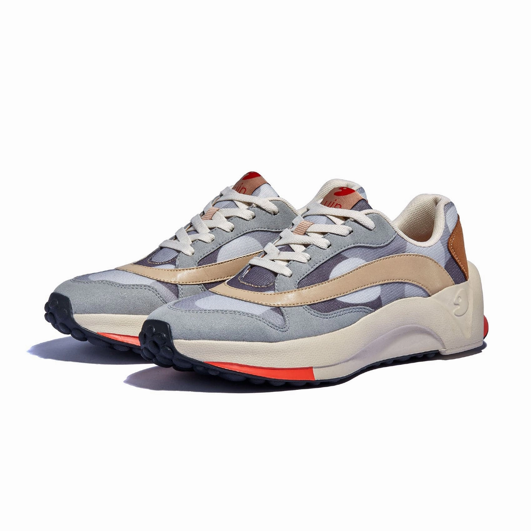 Camouflage Concrete Sevilla II Men Multi   Tread Train Easy