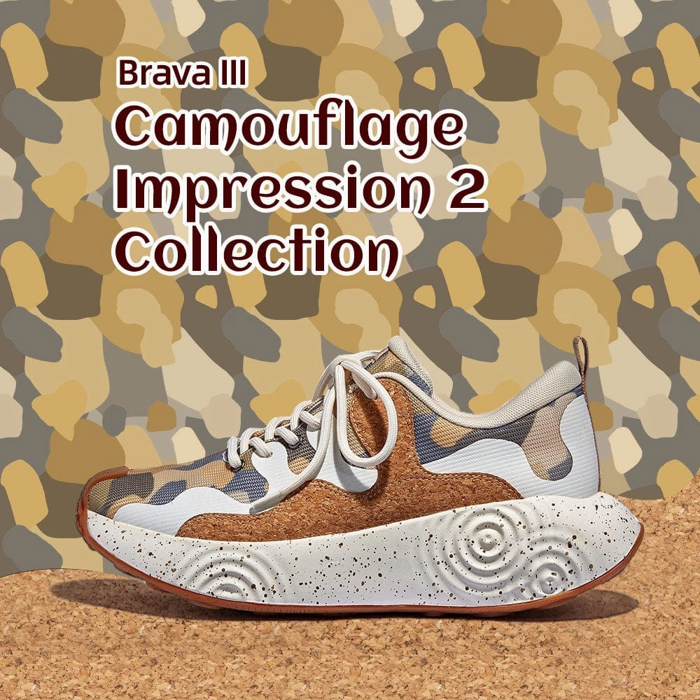 Carbon Fiber Inlay All weather Camouflage Desert Brava III Men