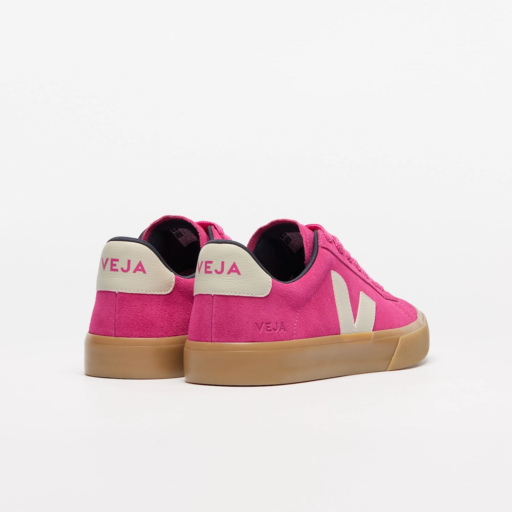 Neutral Colorways Rockered Sole Campo Bold Suede Sneaker (Pink   Pierre   Natural)