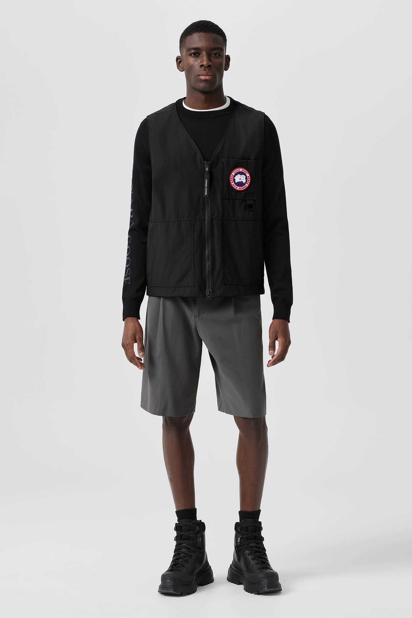 Elastic hem Insulated Lining Canmore Vest