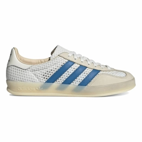 Adidas Men's Gazelle Indoor Off White/Focus Blue/Warm Vanilla Fast Action Sole Tech