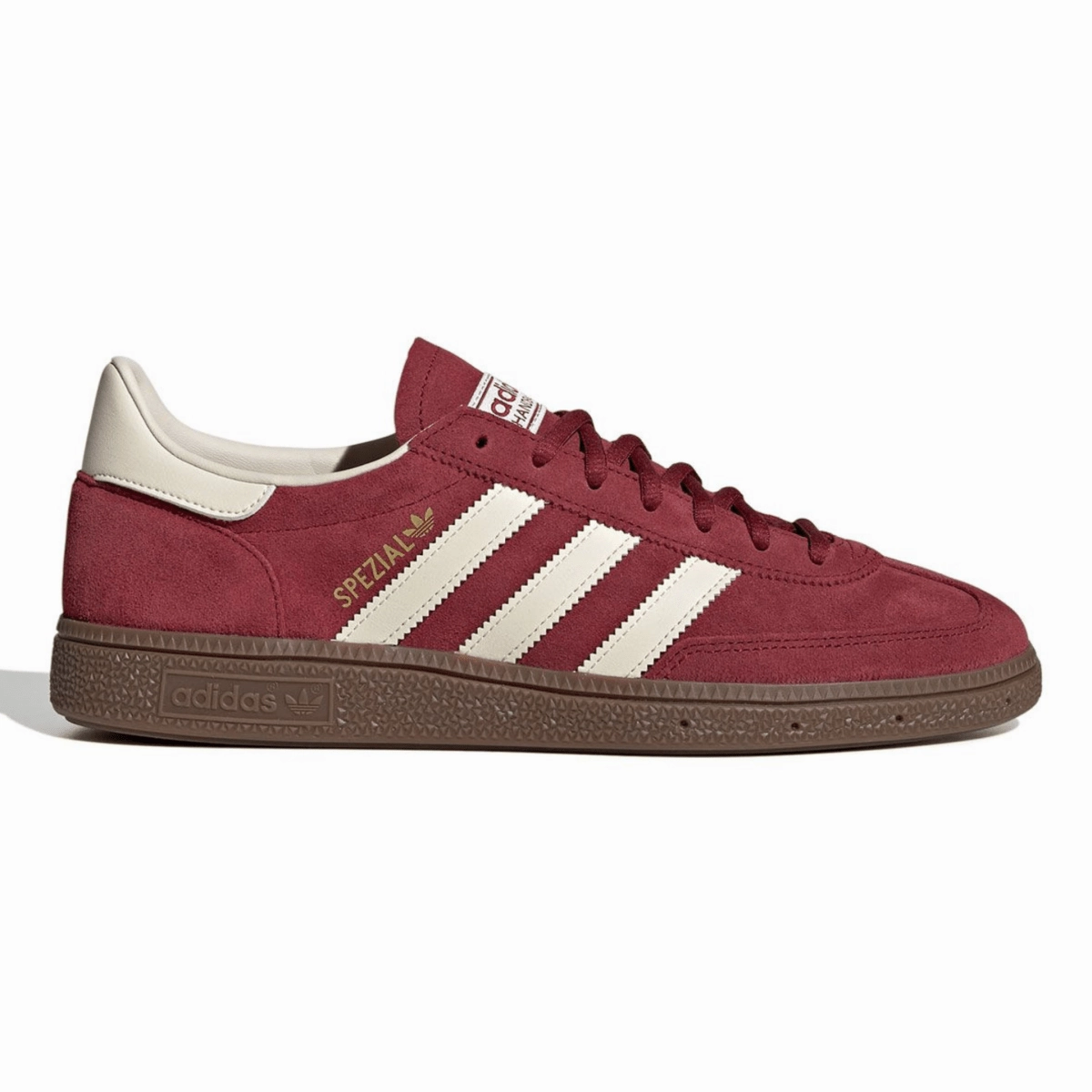 Adidas Men's Handball Spezial Burgundy/Crew White/Gum perforated panels