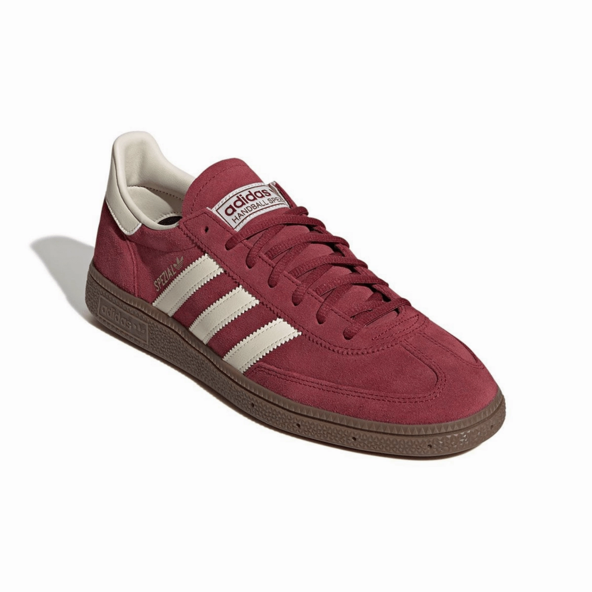 Adidas Men's Handball Spezial Burgundy/Crew White/Gum All Setup Bold Grip