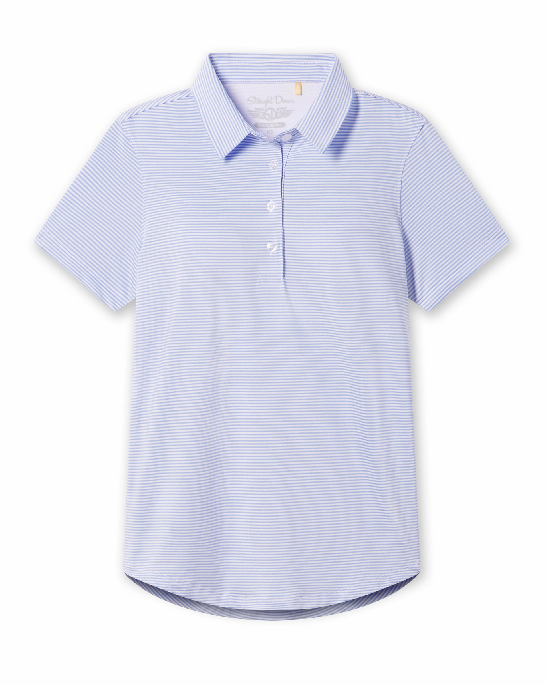 Charlotte Stripe Polo - Carolina Sweat Resistant Lining