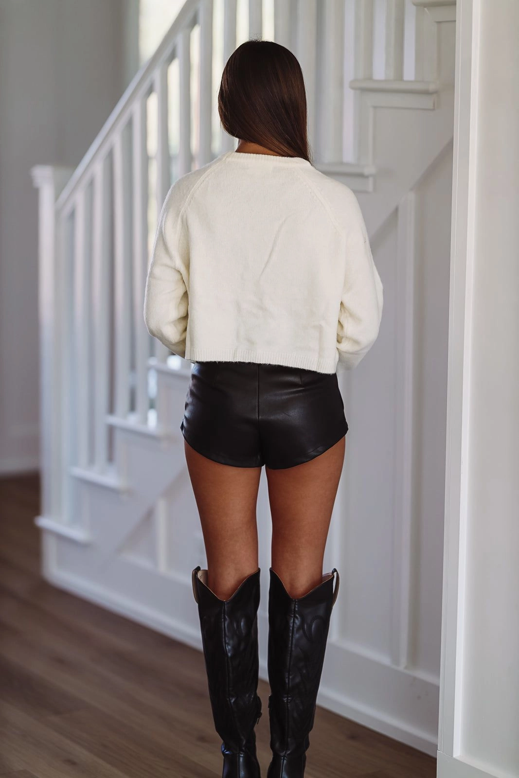 All Purpose Casual Cut Cherished Bears Sweater - Ivory