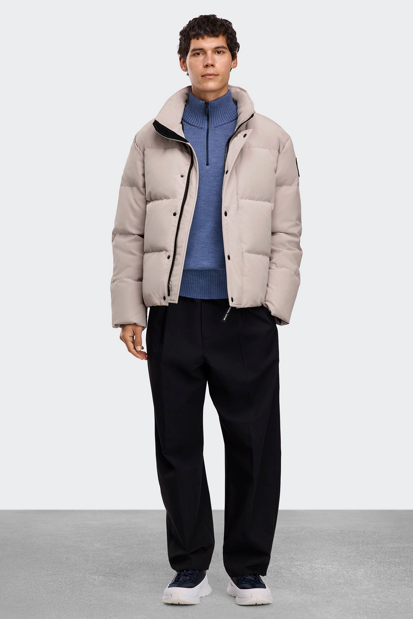 Practical Layer Simple Look Bayview Parka Black Label