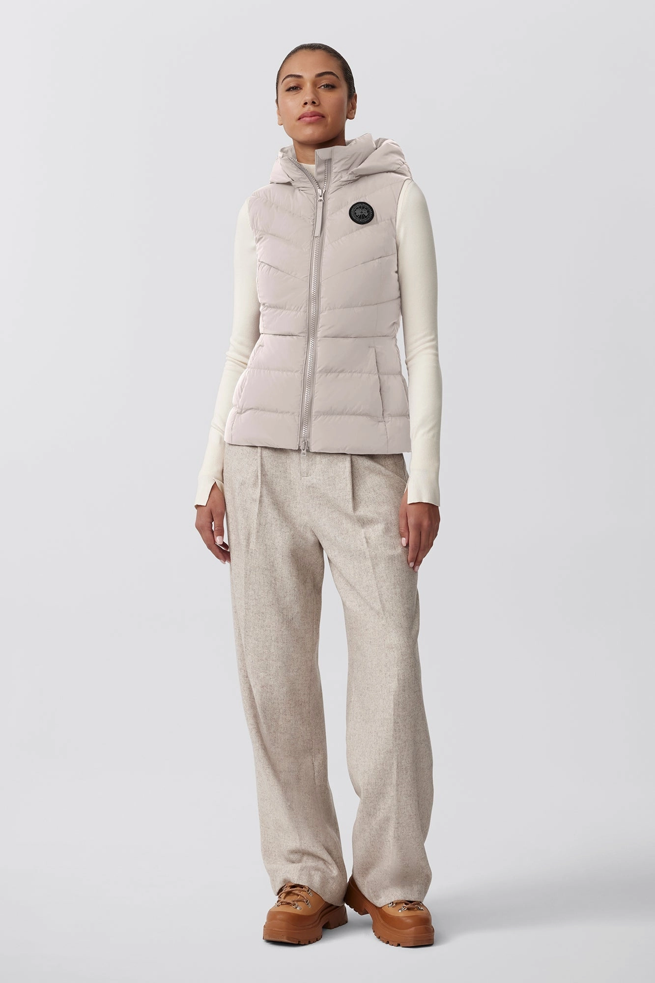 Transitional Layer ElasticWaistband Clair Vest Black Label