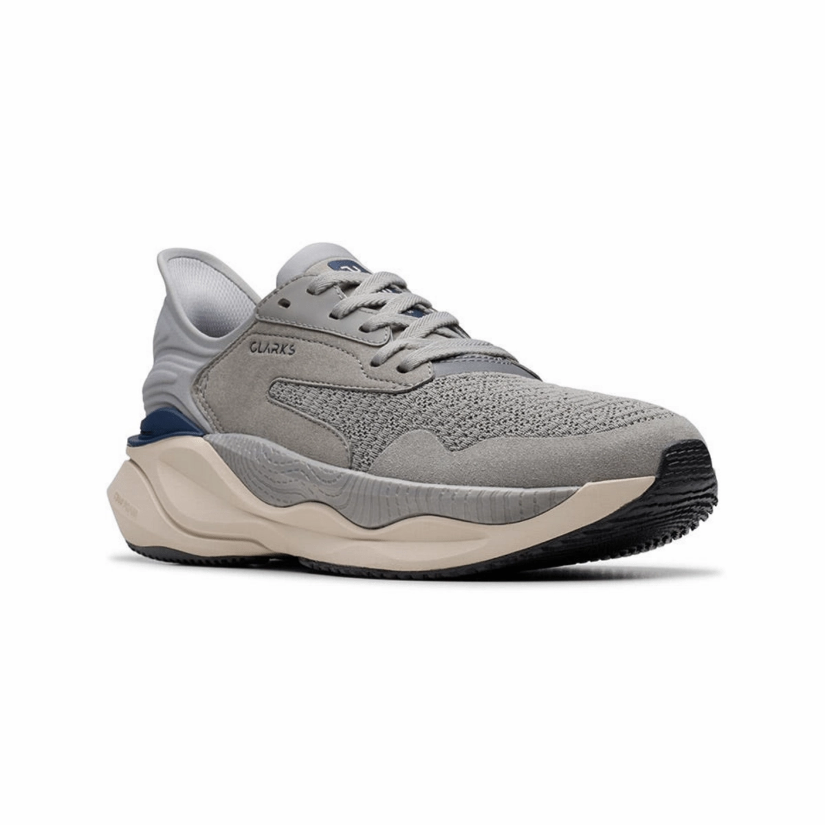 Bold piece Clarks Men's Pace Grey Mesh