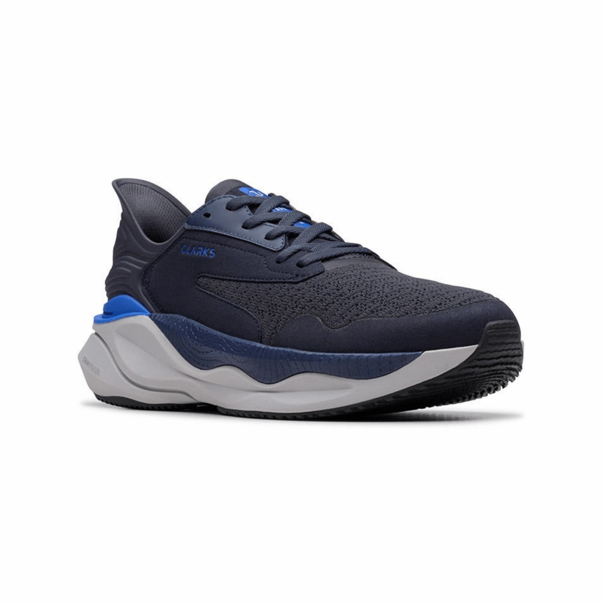 Long Commute Clarks Men's Pace Navy Mesh