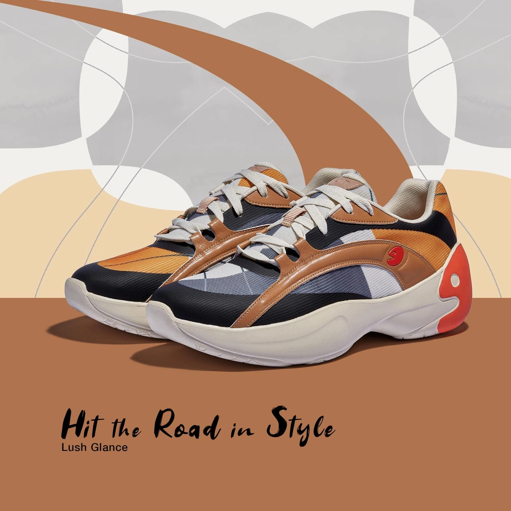 Shock Dispersing Plate Comfort Heel Streamline Geometry Salamanca II Men