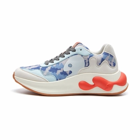 Seamless Knit Construction Clean Blue Medinaceli I Women