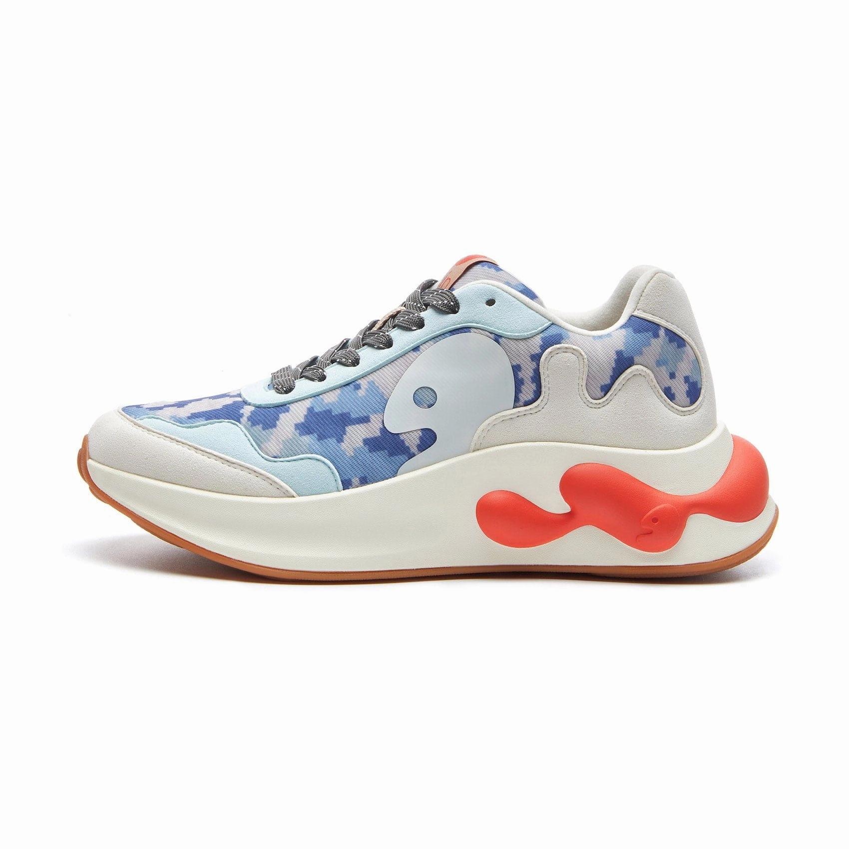 Seamless Knit Construction Clean Blue Medinaceli I Women