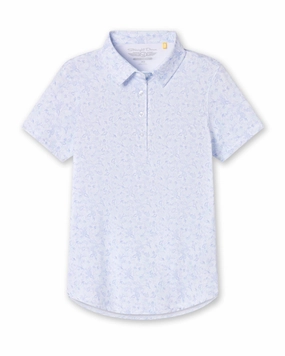 Club Tropicana Polo - Lavender Sun Protection UPF 50 Sporty Layer