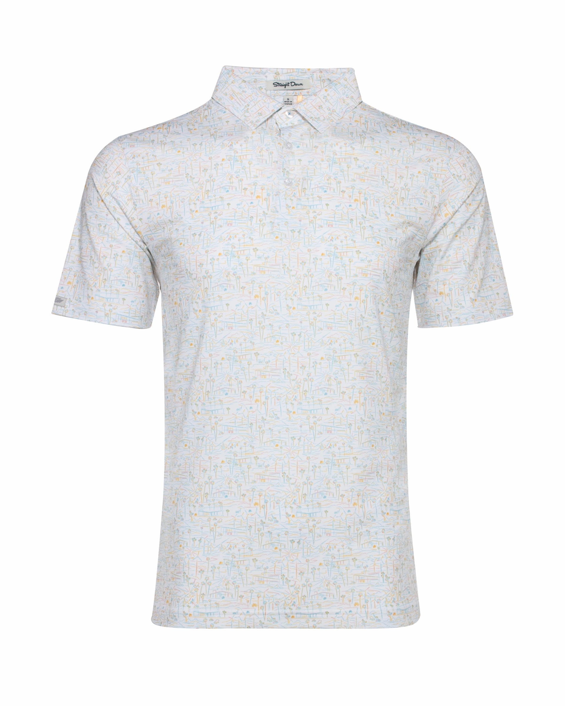 Comfy Wear Coachella Polo - White