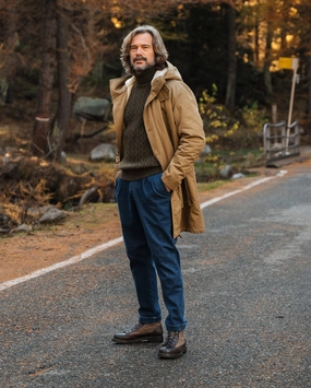 Durable Minimalist Style Party Look Selvedge Detailing Cingoli