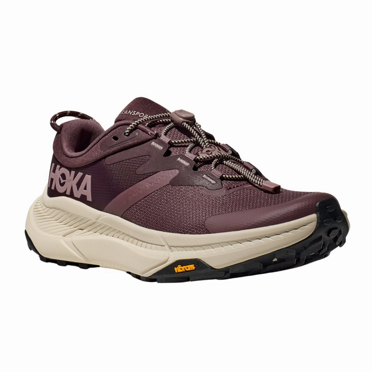 Bounce Back Midsole Hoka One One Women's Transport Smoky Quartz/Oat Milk