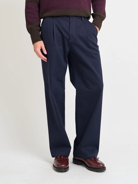 Orsman Trousers Faulkes Navy Everyday Comfort Practical Fit