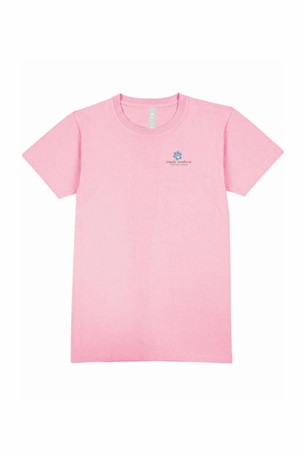 Modern Simplicity Simply Southern Easily Distracted By Dogs T-shirt for Women in Pink | SS-EASILY-FANCYCANDY