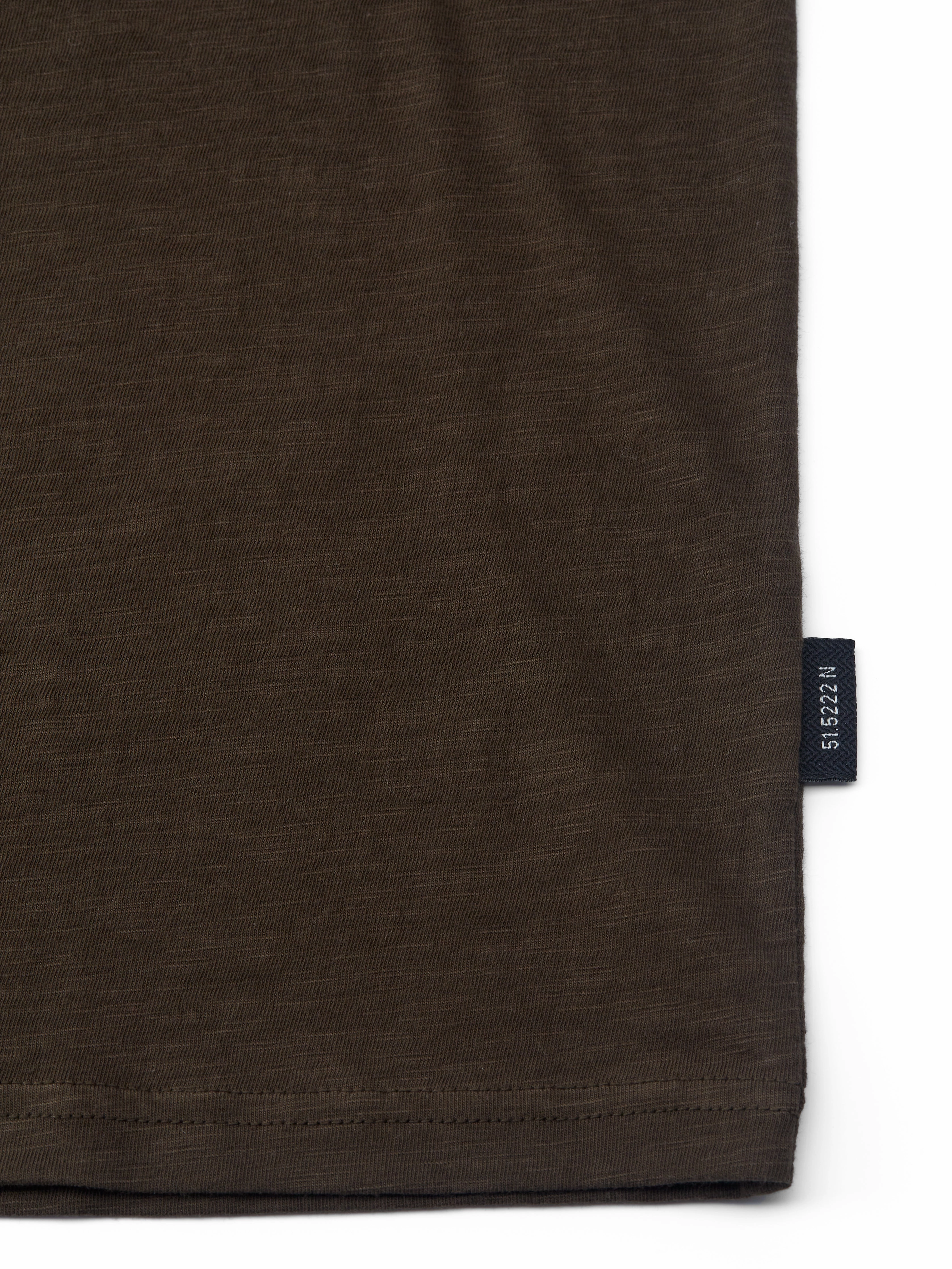 Street Trendy Layered Look Conduit T-Shirt Hawley Dark Brown