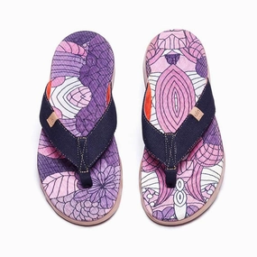 Cornflower Women Majorca Flip Flops Cushioning Midsole Versatile Design
