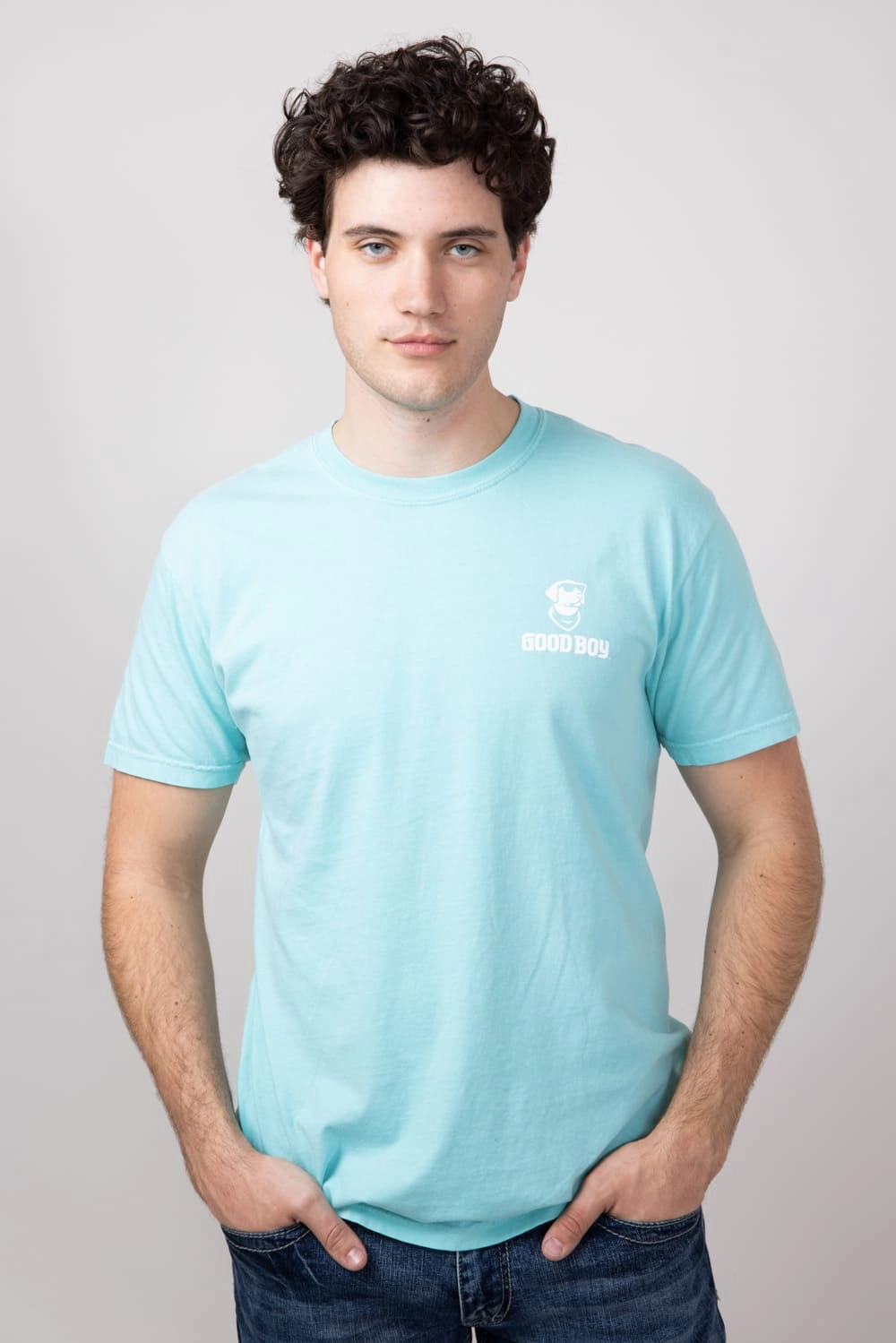 Country Club Dog T-Shirt for Men in Mint | 2208-MINT Comfortable And Trendy Unisex Fit