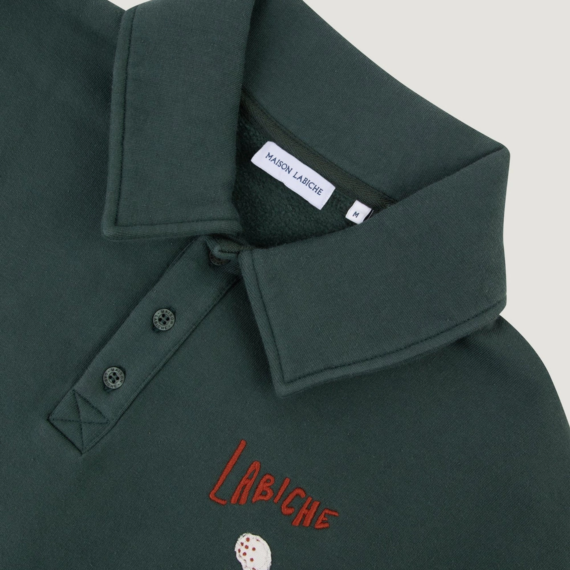 Core Bold "Drapeau Labiche" Hillairet Sweatshirt (Oak Green)