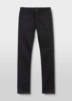 Everyday Wear Matias Denim Sol Slim Taper- Italian Stretch Denim in Noir
